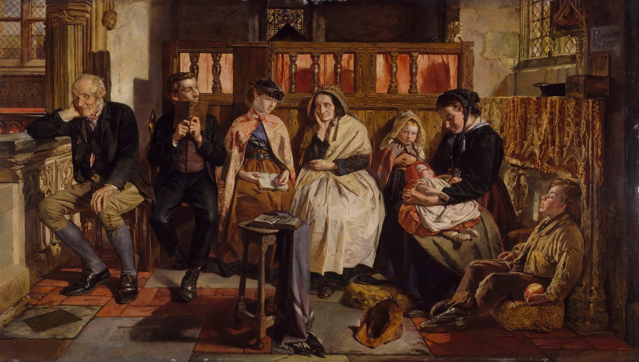 De vrije zitplaats, 1869 door James Lobley