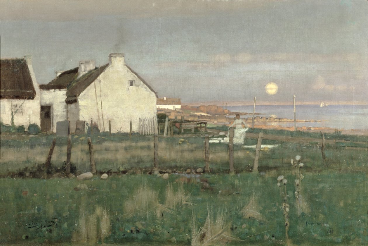 Auchenhew, Arran, 1886 door James McLachlan Nairn
