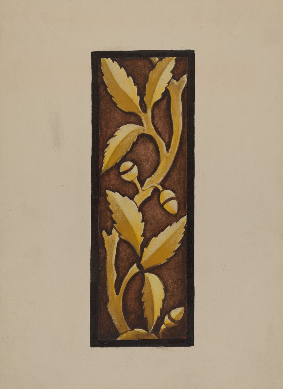 Geschilderd Glas - Zeemanskerk, c. 1937 door James McLellan