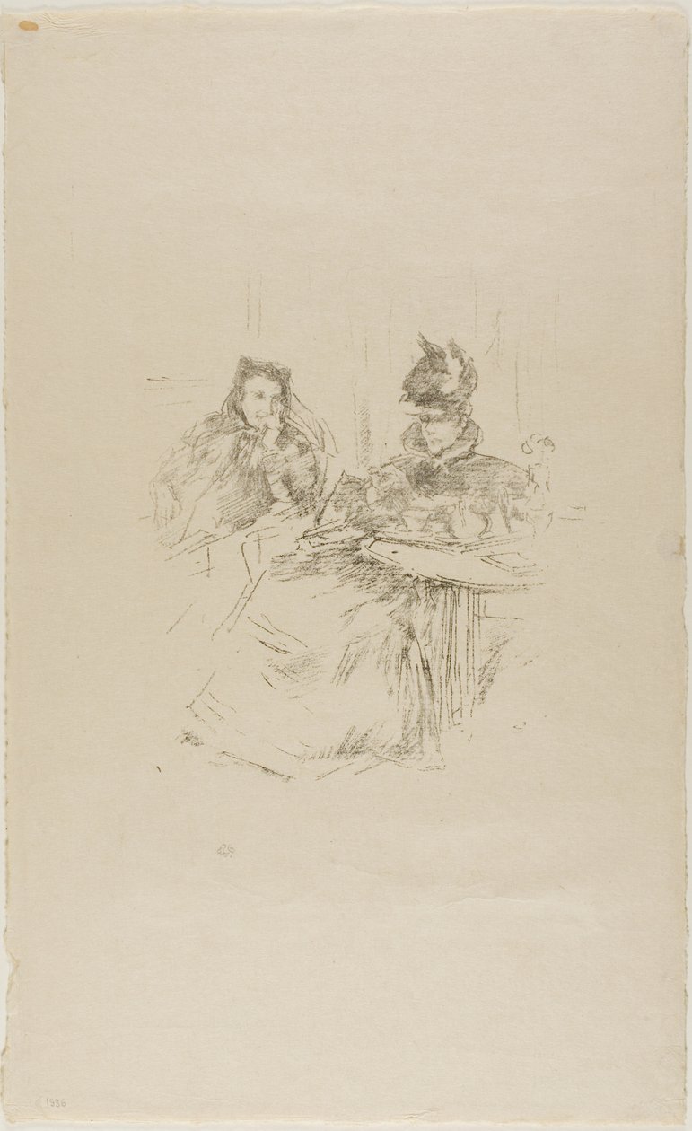Middagthee door James Abbott McNeill Whistler