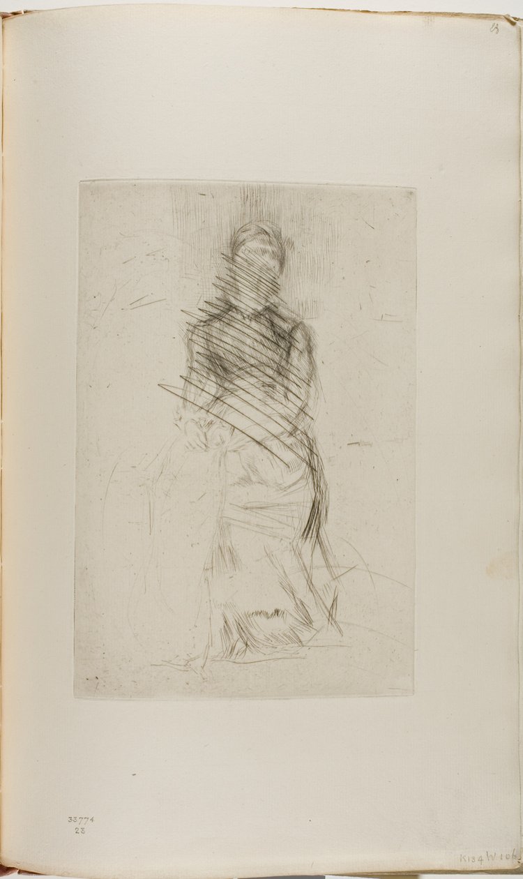 Agnes door James Abbott McNeill Whistler