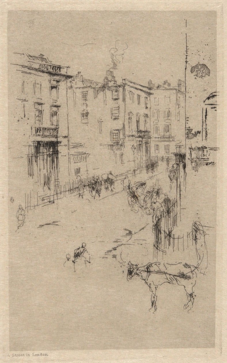 Alderney Street door James McNeill Whistler
