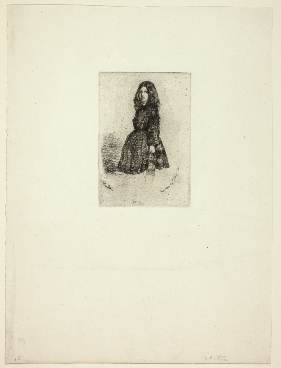 Annie door James McNeill Whistler