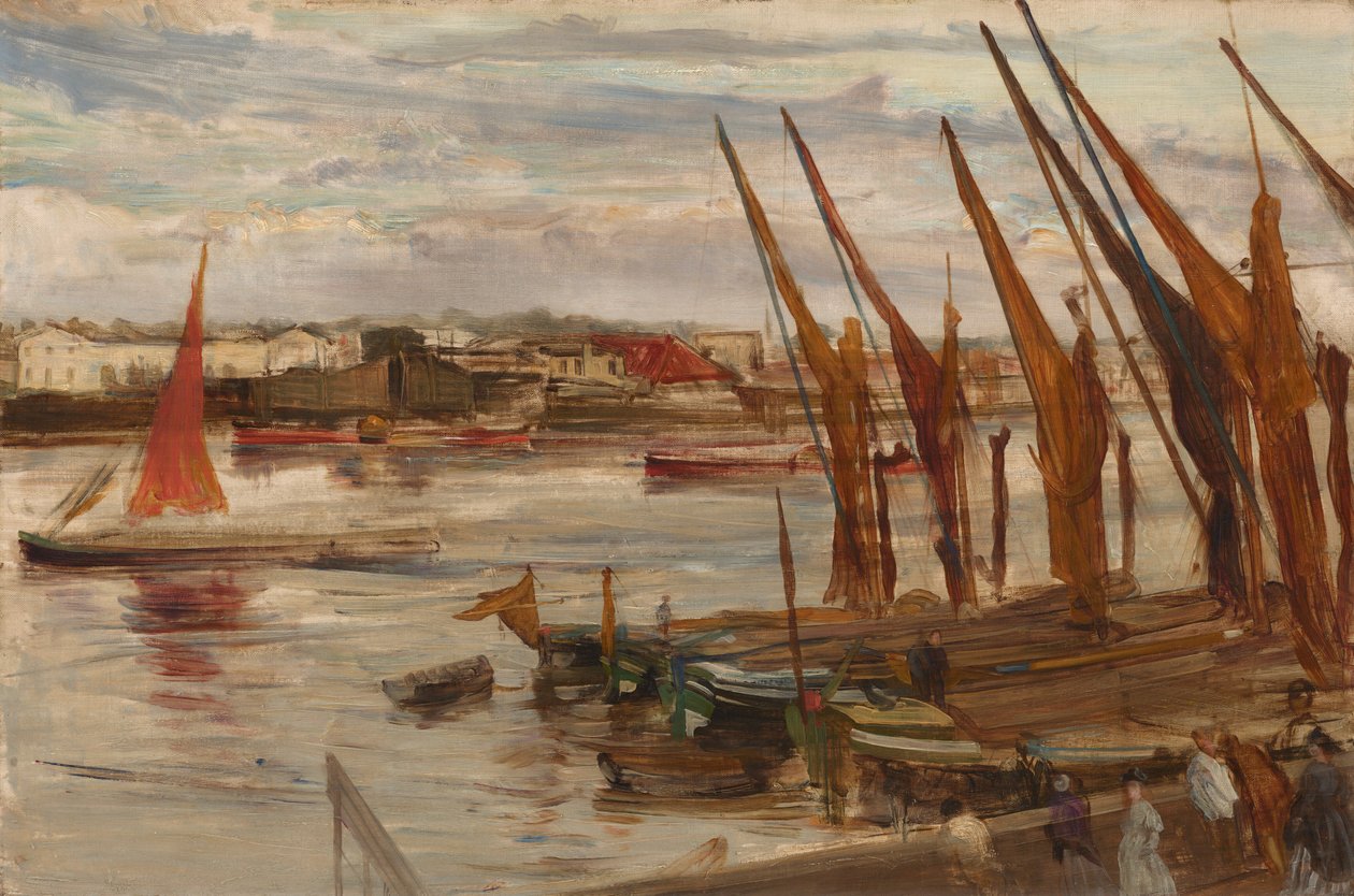Battersea Reach door James McNeill Whistler
