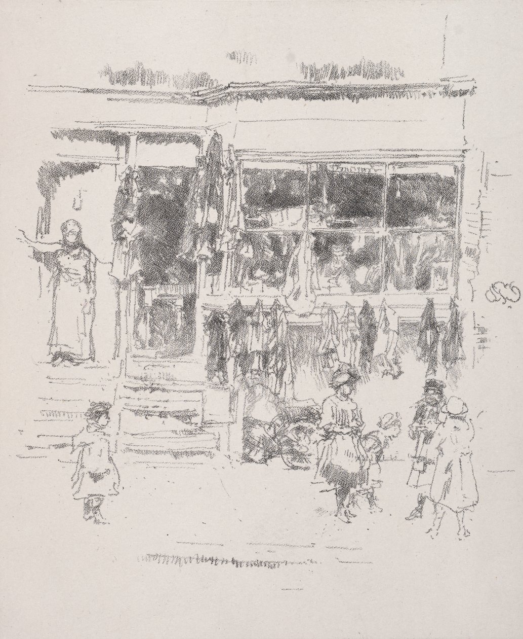 Chelsea-lappen door James McNeill Whistler