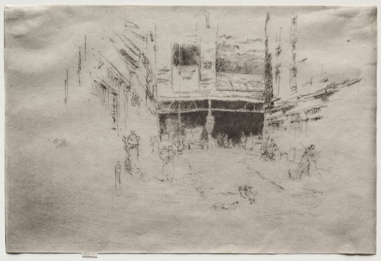 Kledingruil, nr. 1 door James McNeill Whistler
