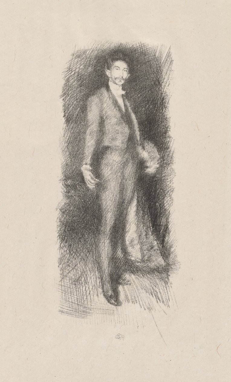 Graaf Robert de Montesquiou, nr. 2 door James Abbott McNeill Whistler