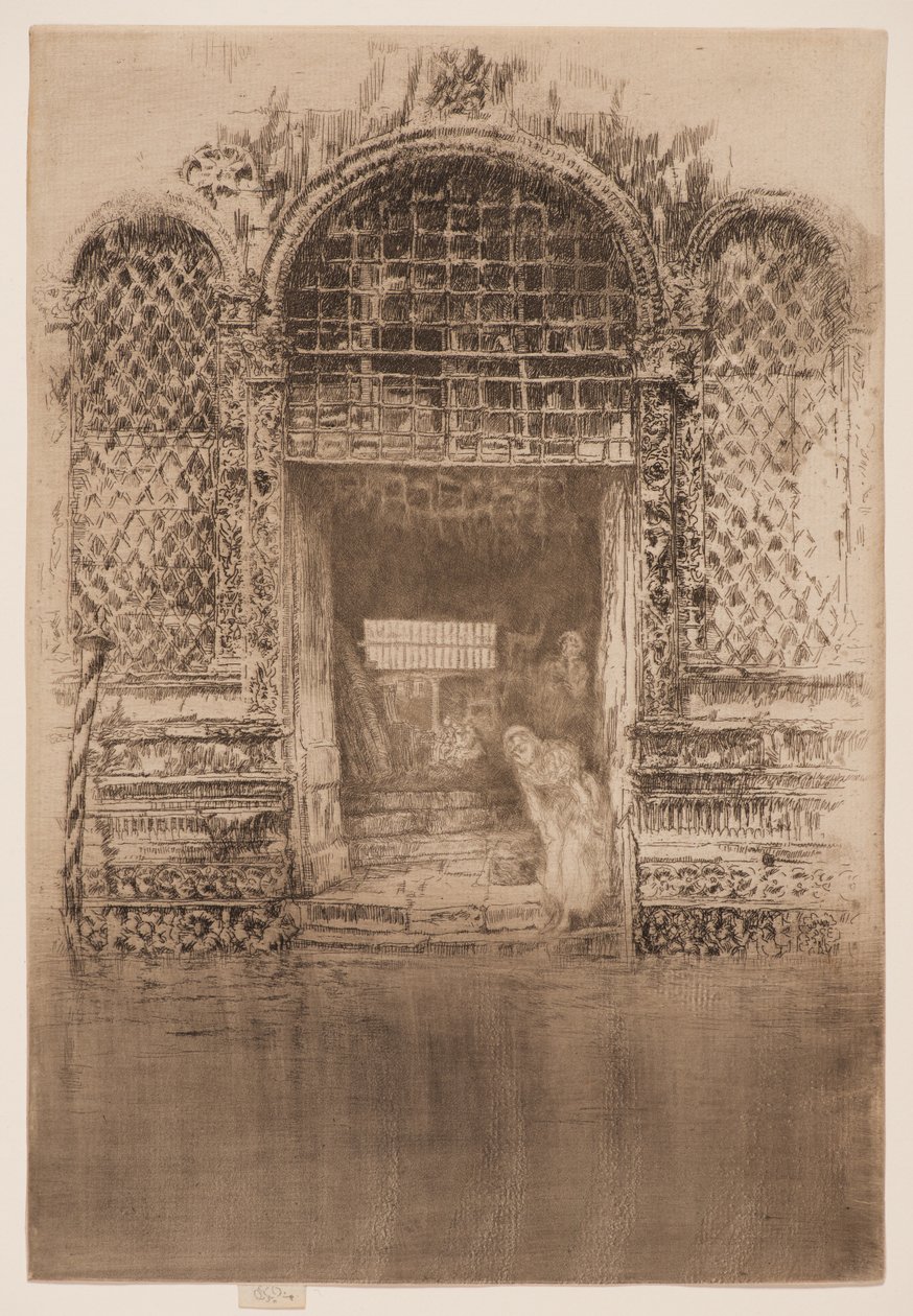Deuropening door James McNeill Whistler
