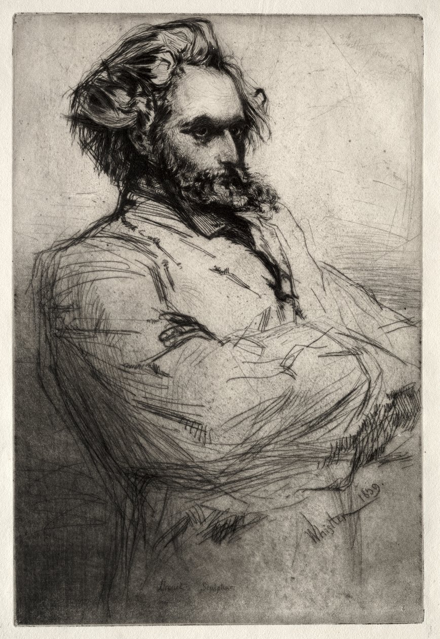 Drouet door James McNeill Whistler