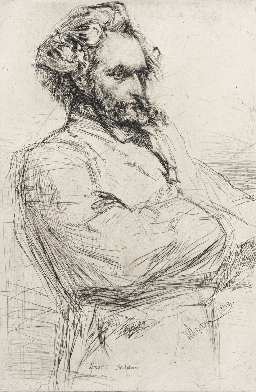 Drouet door James McNeill Whistler