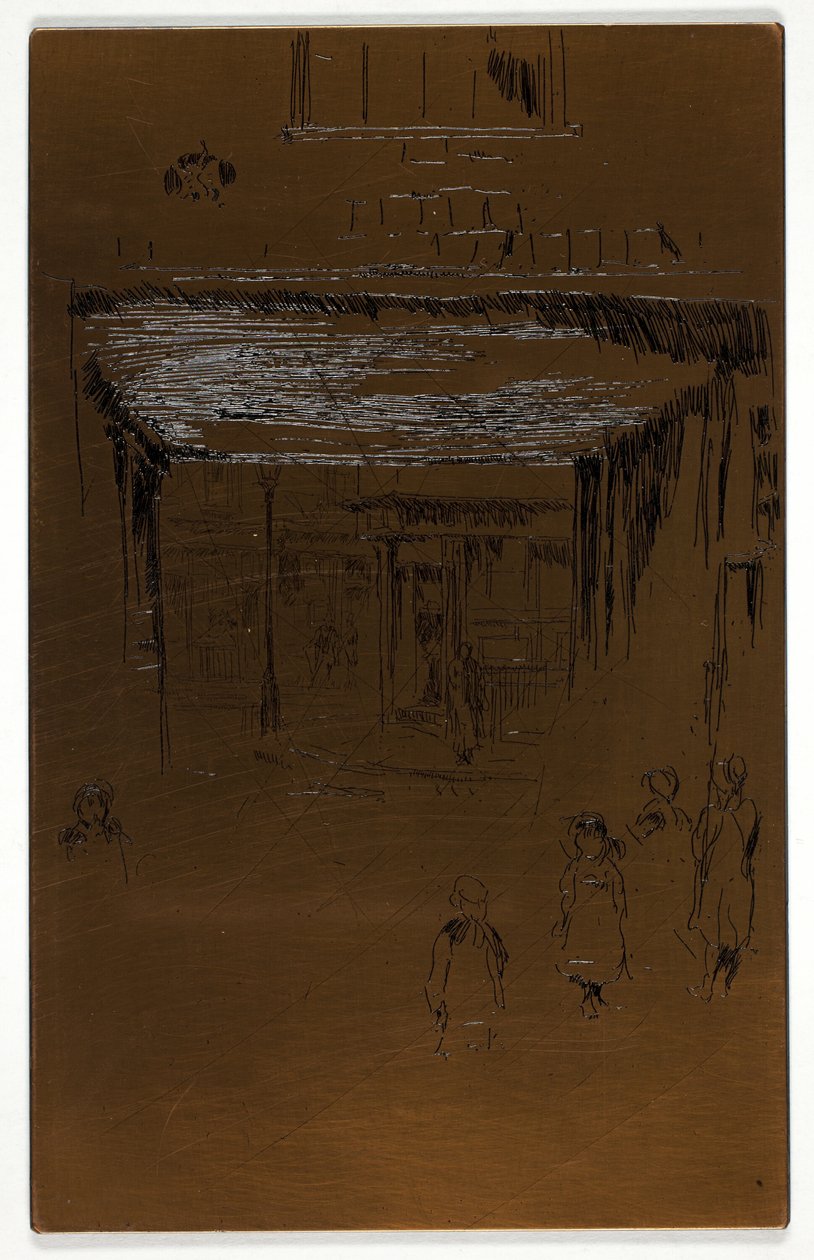 Drury Lane door James Abbott McNeill Whistler