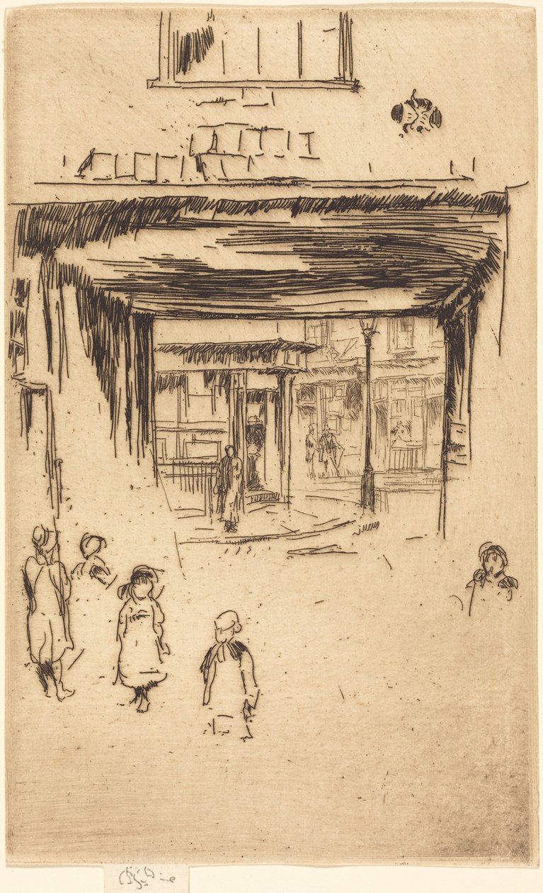 Drury Lane door James McNeill Whistler