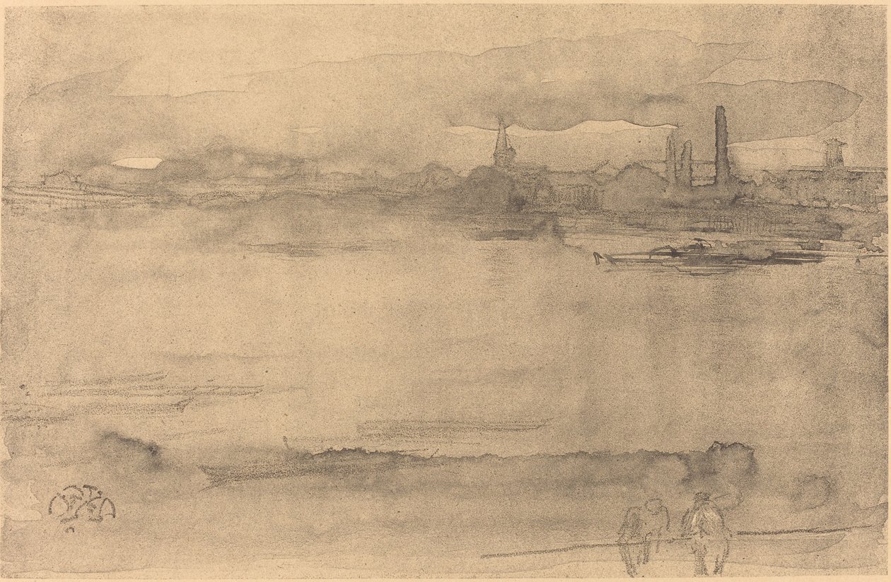 Vroege ochtend door James Abbott McNeill Whistler