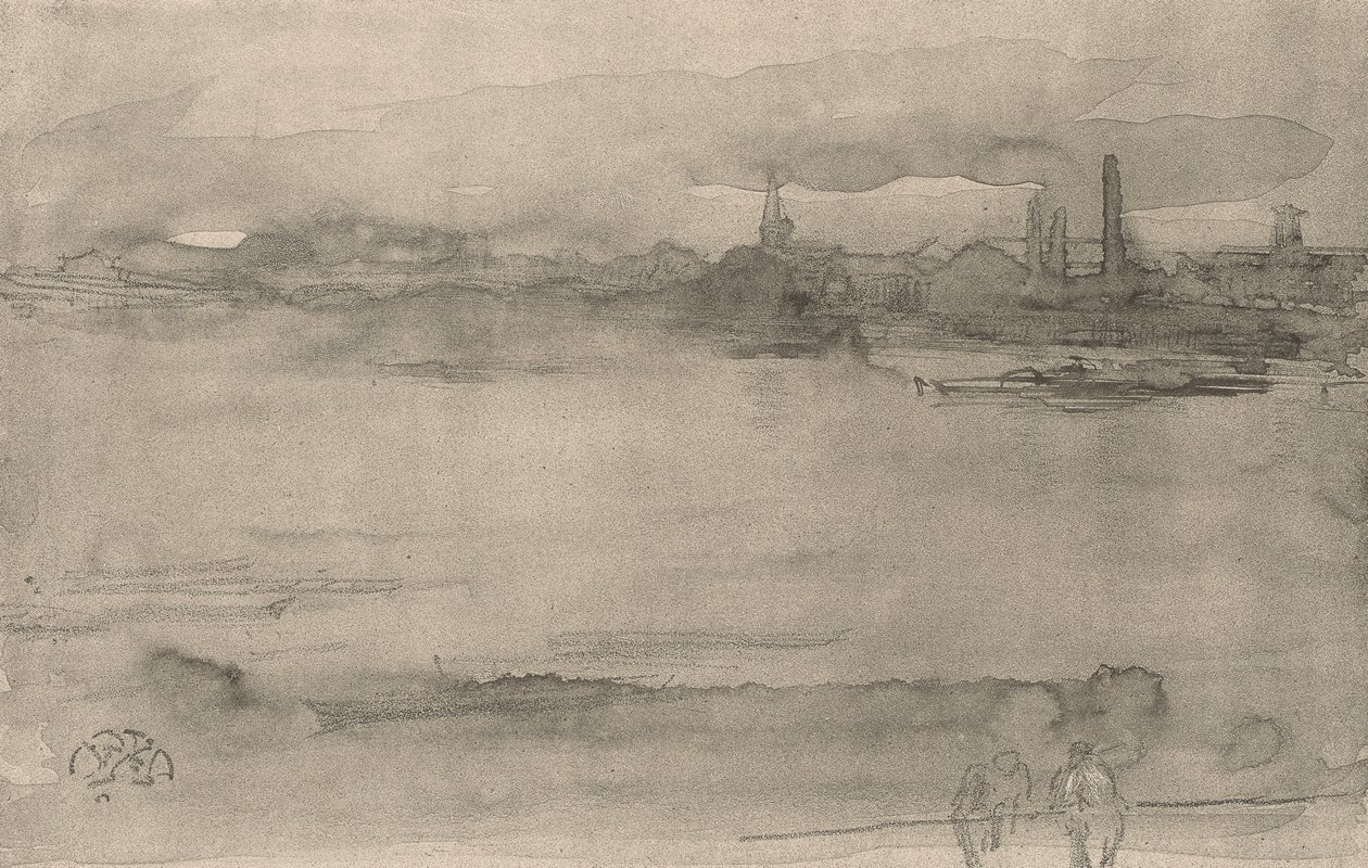 Vroege ochtend door James Abbott McNeill Whistler
