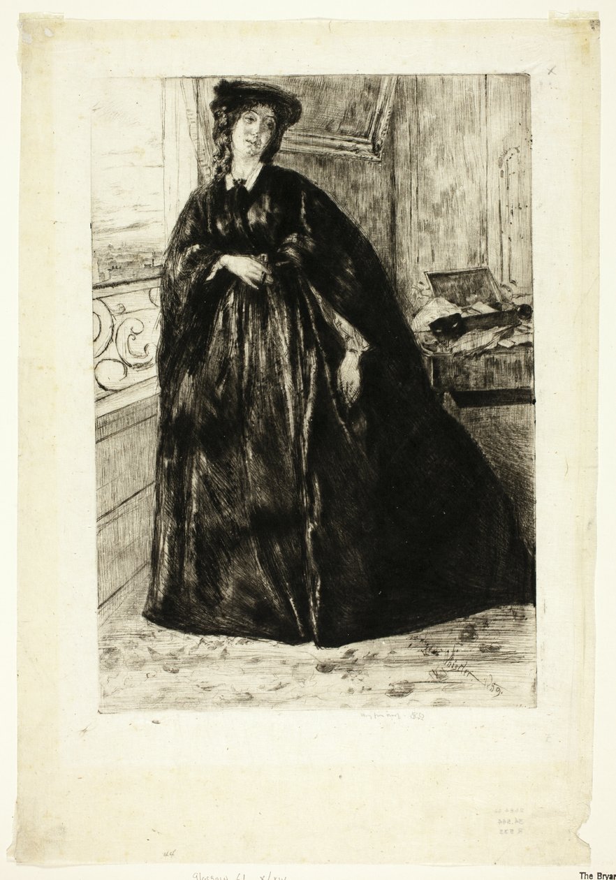 Finette door James Abbott McNeill Whistler