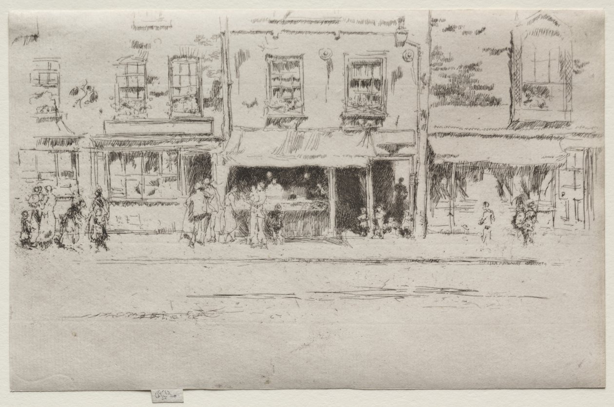 Viswinkel, Chelsea door James McNeill Whistler