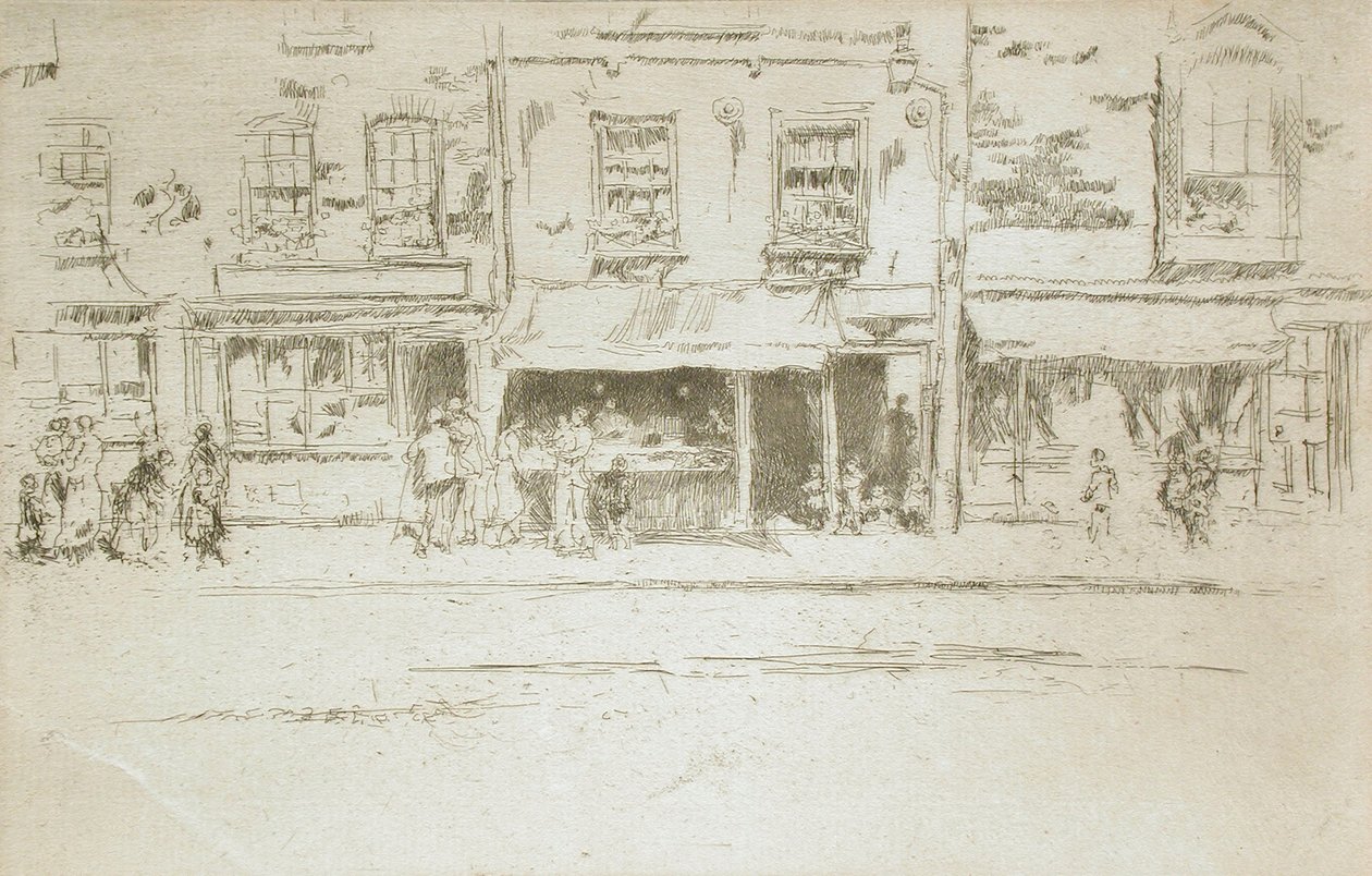 Viswinkel, Chelsea door James McNeill Whistler