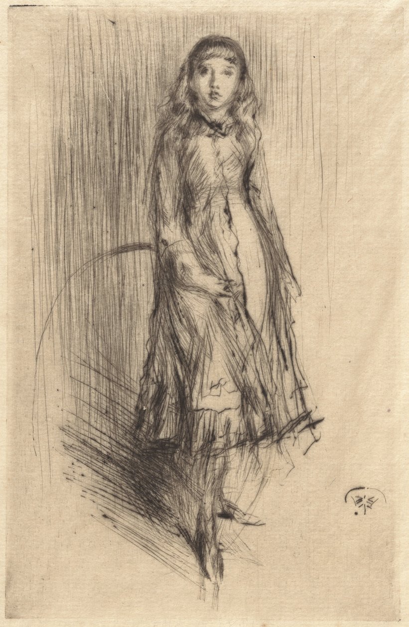 Florence Leyland door James Abbott McNeill Whistler