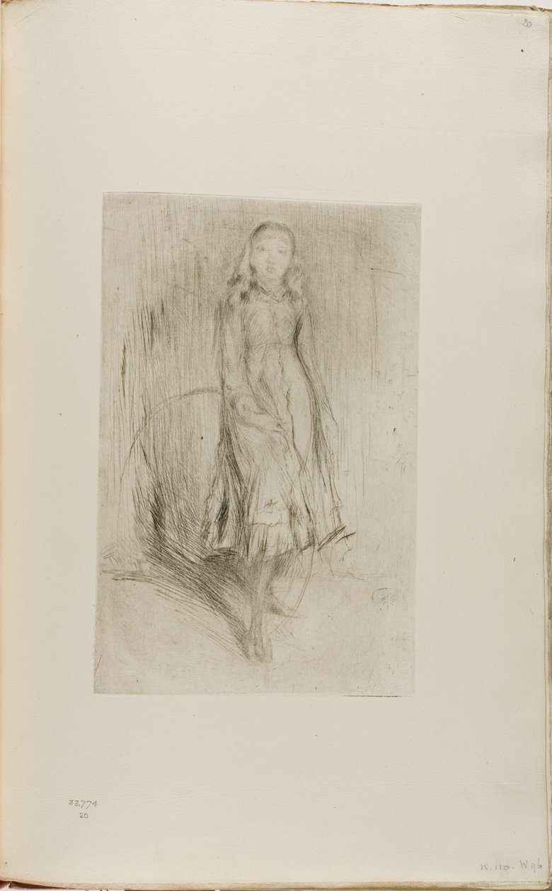 Florence Leyland door James Abbott McNeill Whistler