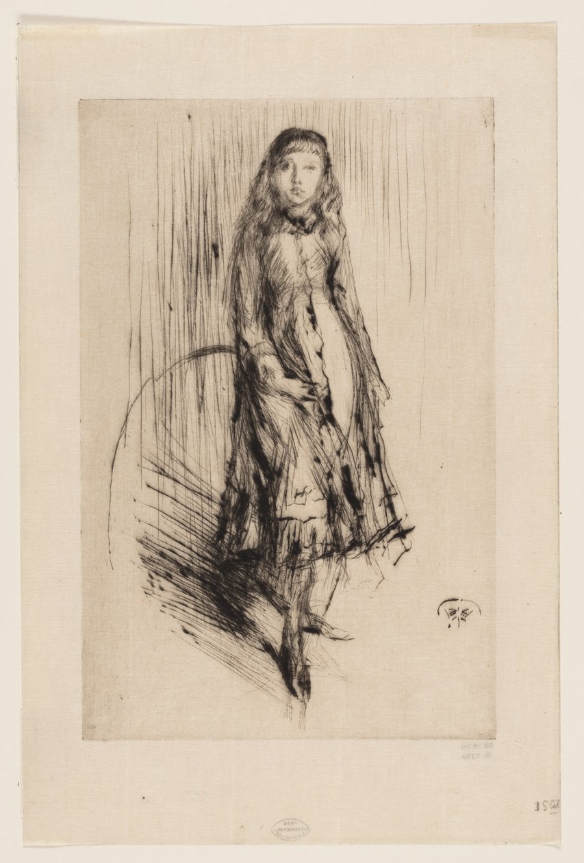 Florence Leyland door James Abbott McNeill Whistler