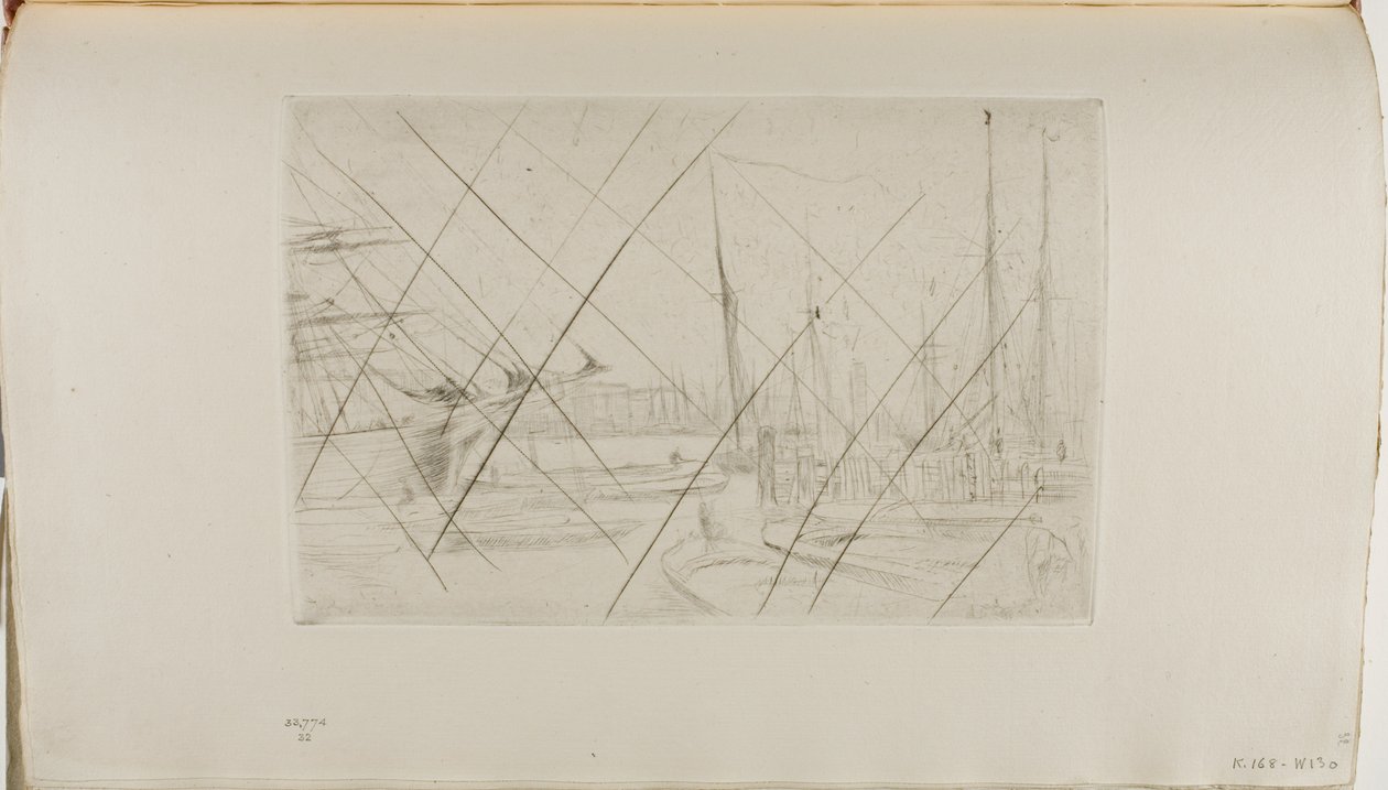 Van Billingsgate door James Abbott McNeill Whistler
