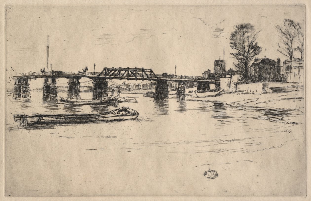 Fulham door James McNeill Whistler