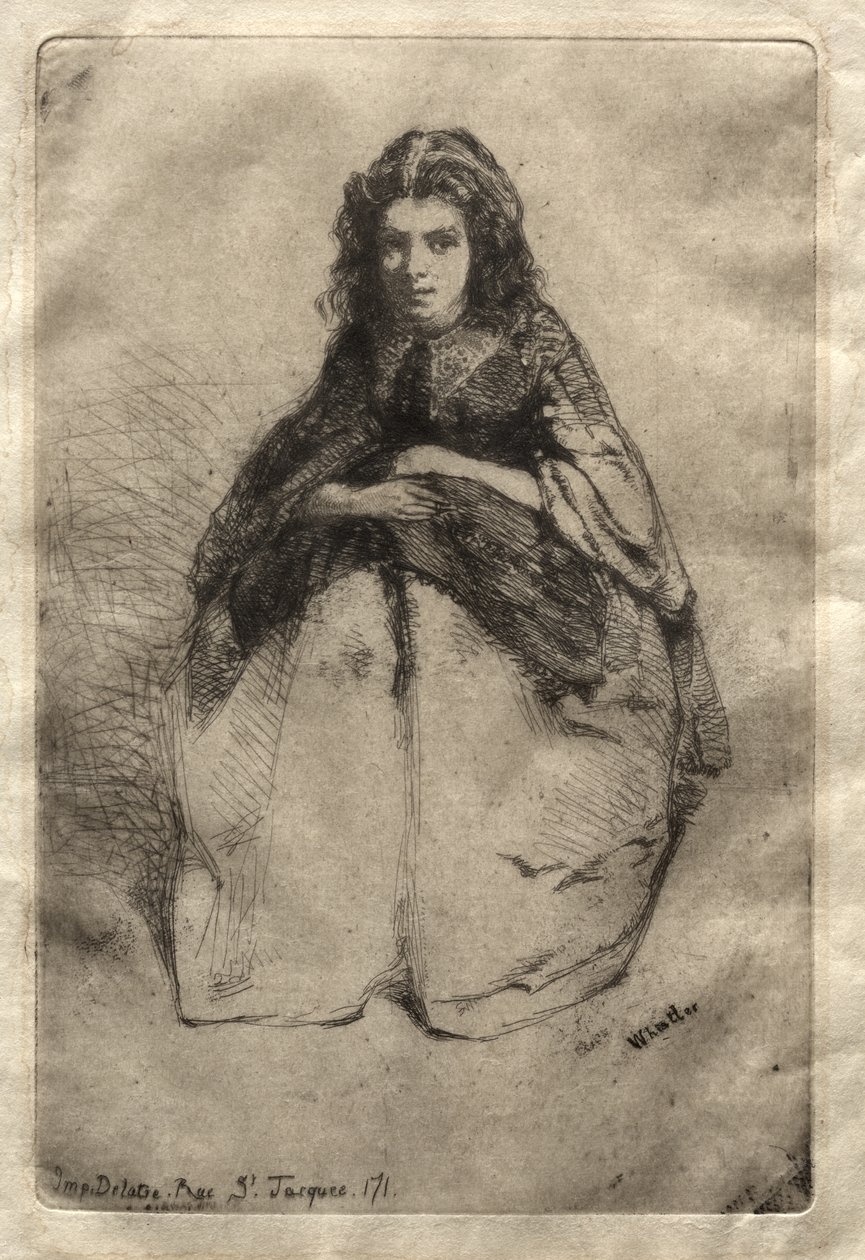 Een beetje rook door James McNeill Whistler