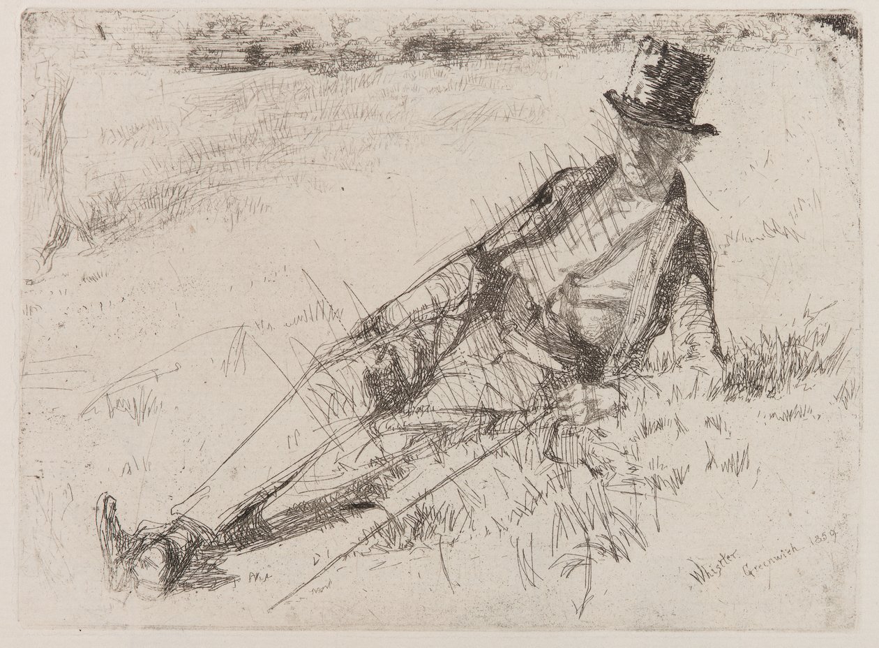 Greenwich Pensioengerechtigde door James Abbott McNeill Whistler