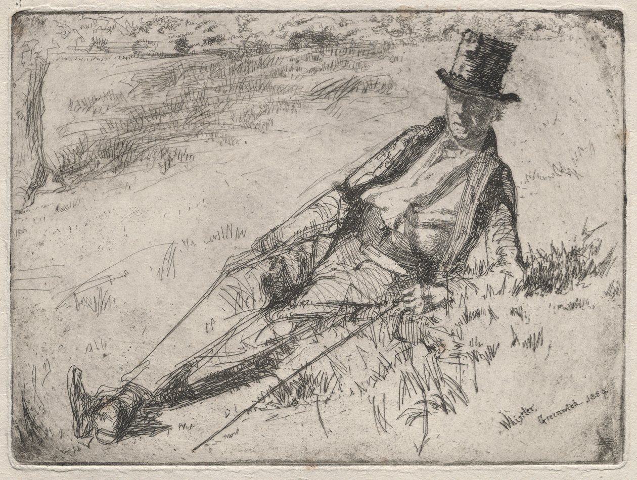 Greenwich-gepensioneerden door James McNeill Whistler