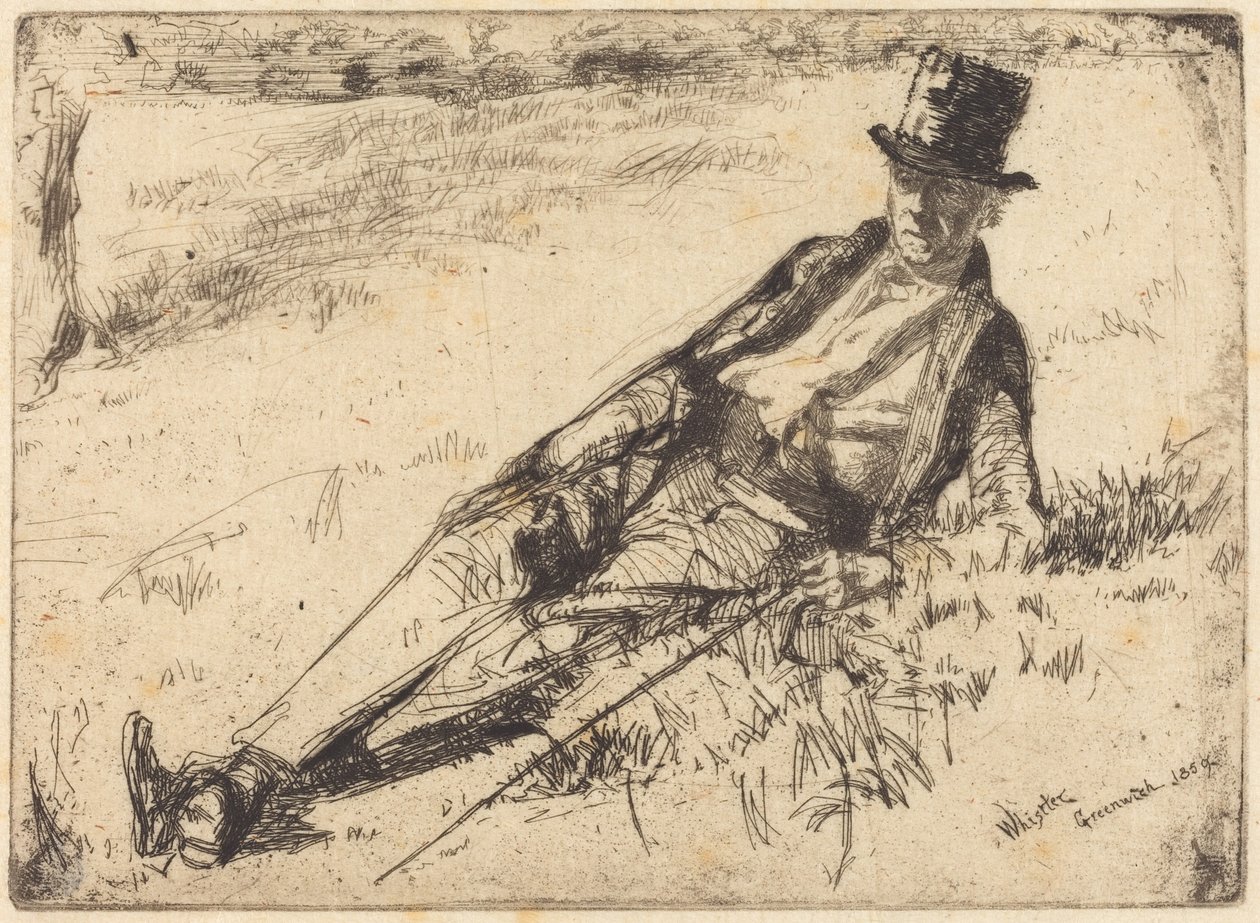 Greenwich-gepensioneerden door James McNeill Whistler