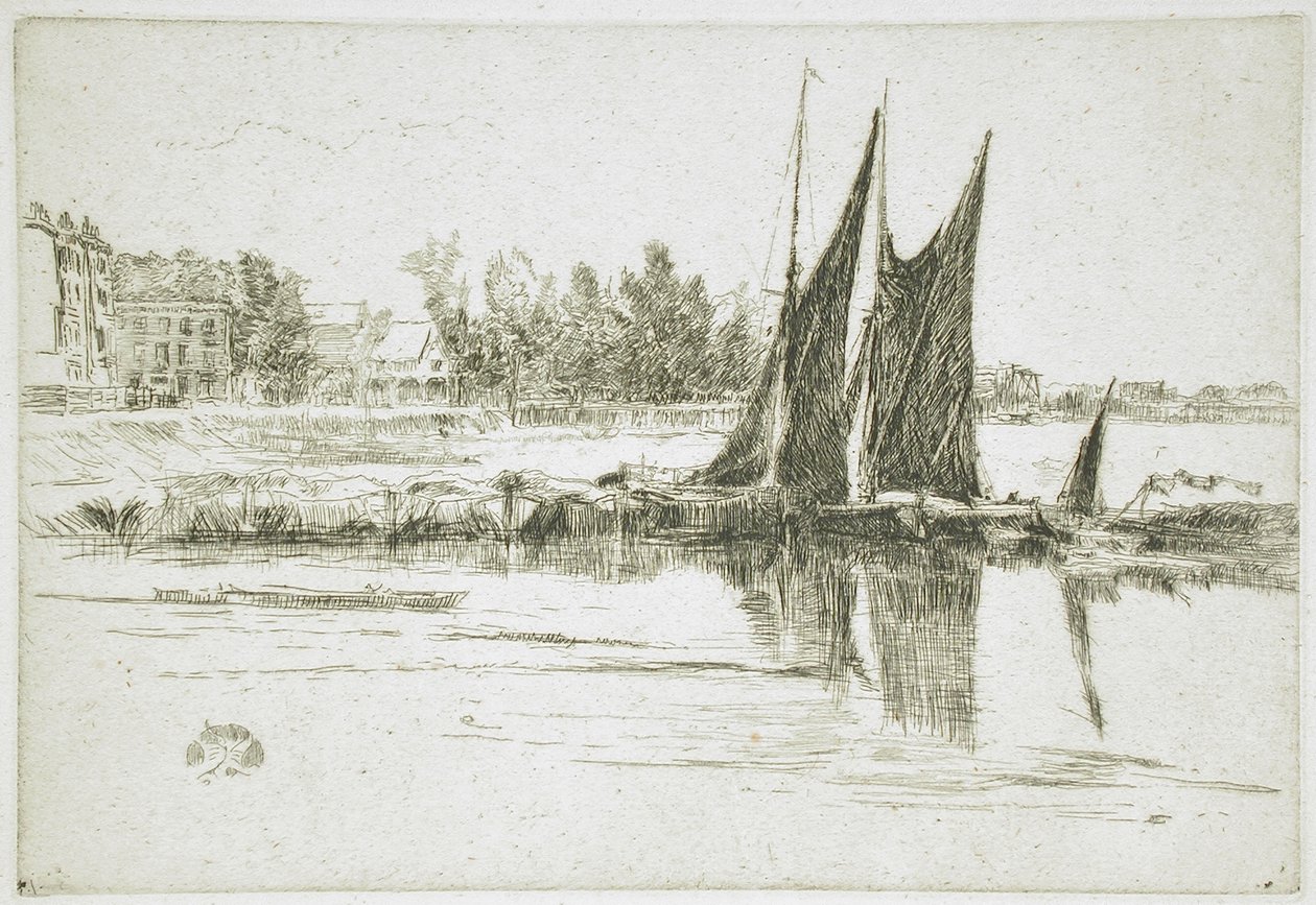 Hurlingame door James McNeill Whistler