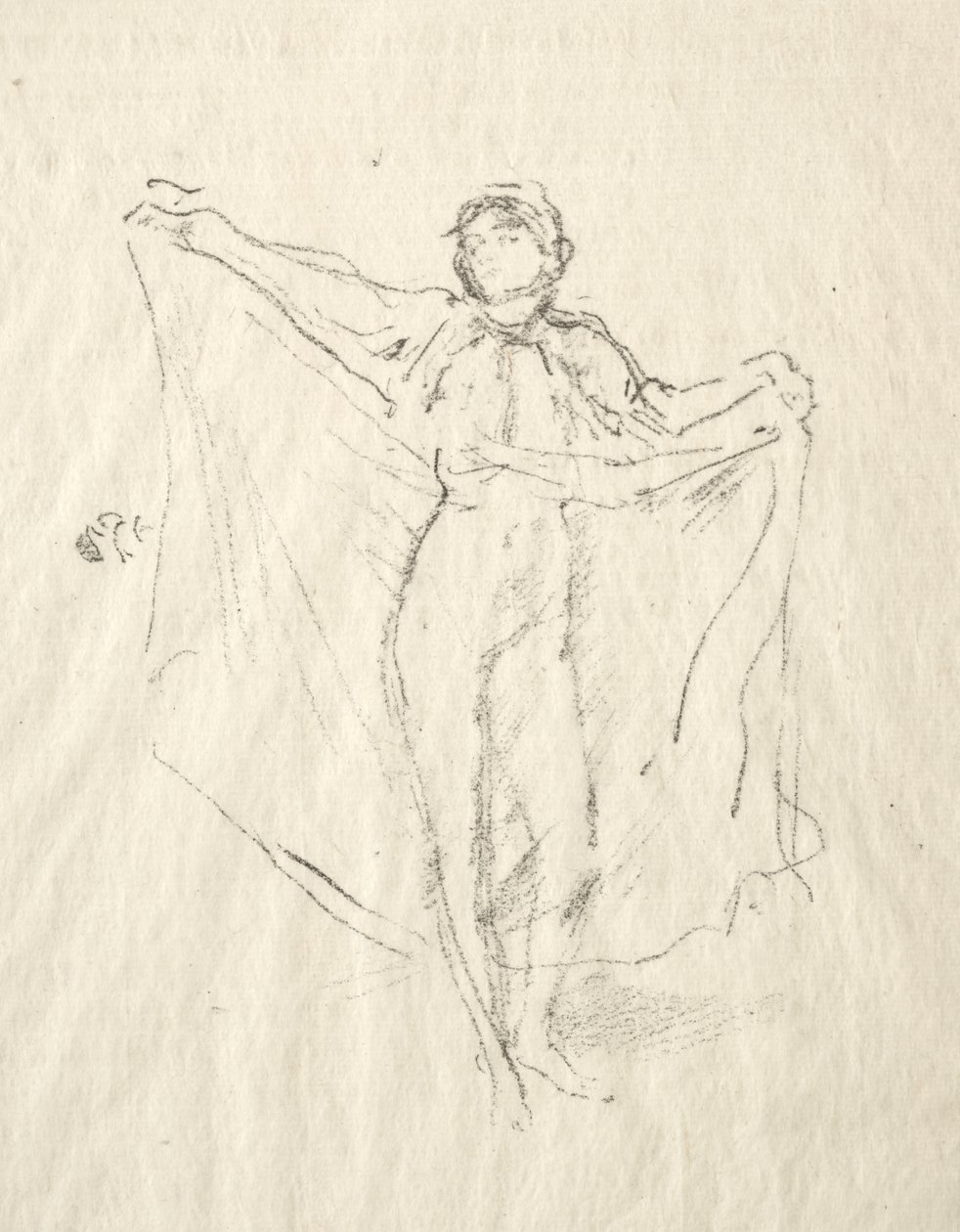De danseres - Een naaktstudie door James McNeill Whistler