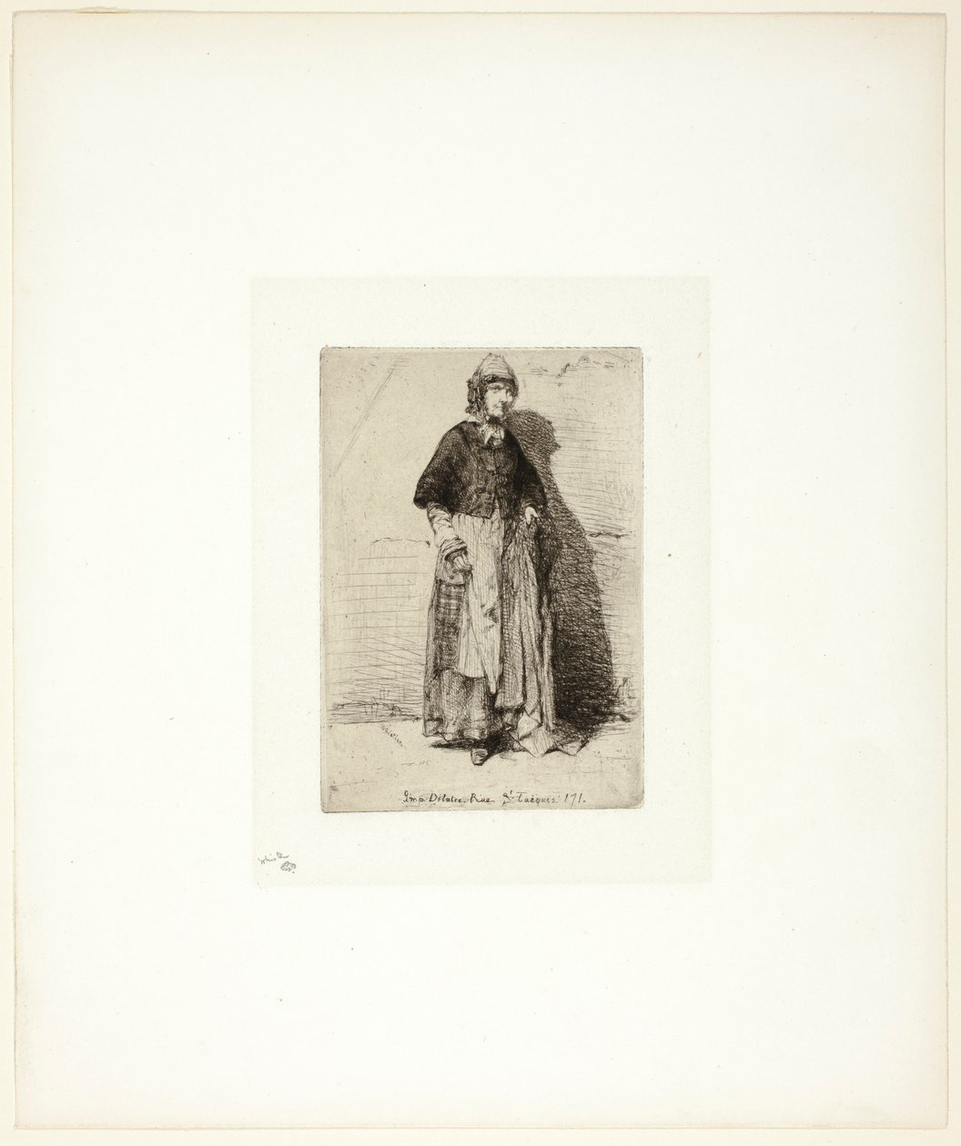 La Mère Gérard door James McNeill Whistler