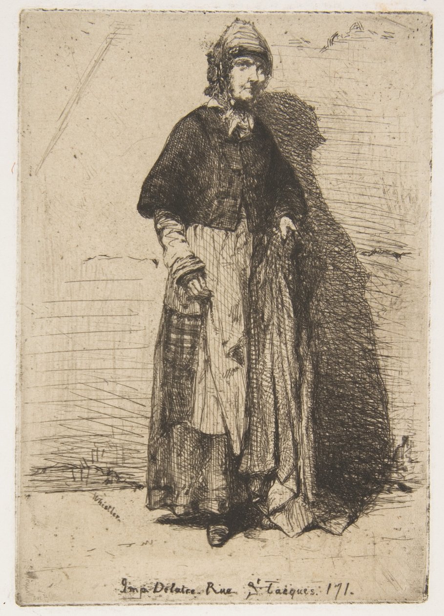 Moeder Gérard door James McNeill Whistler
