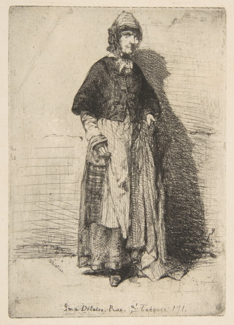 Moeder Gérard door James McNeill Whistler