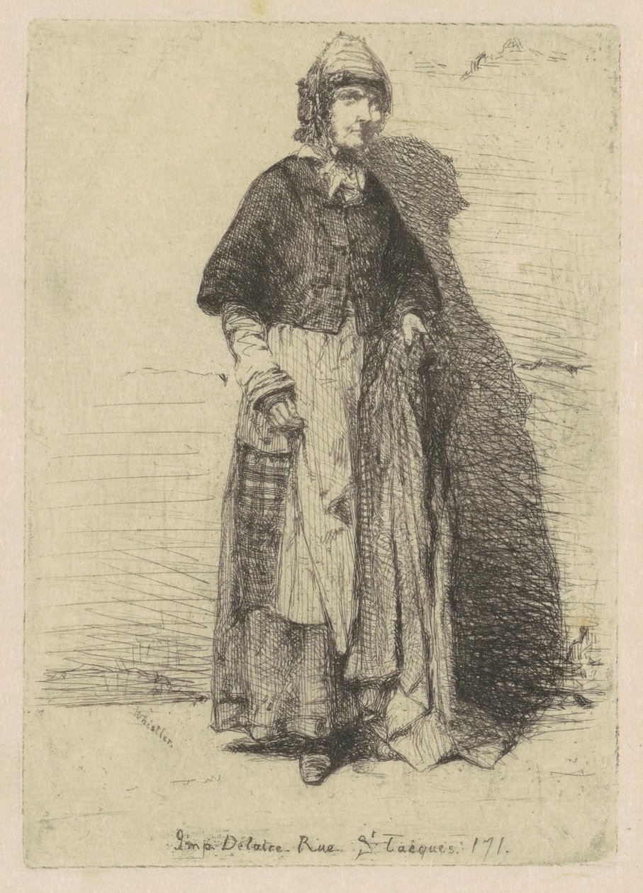 Moeder Gérard door James McNeill Whistler
