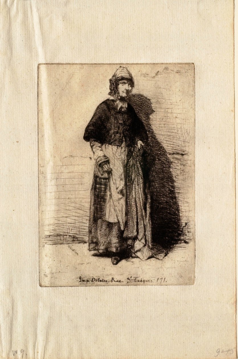 Moeder Gérard door James McNeill Whistler