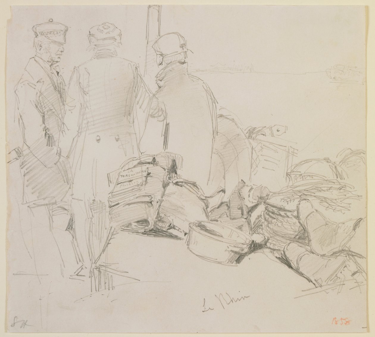 De Rijn door James Abbott McNeill Whistler