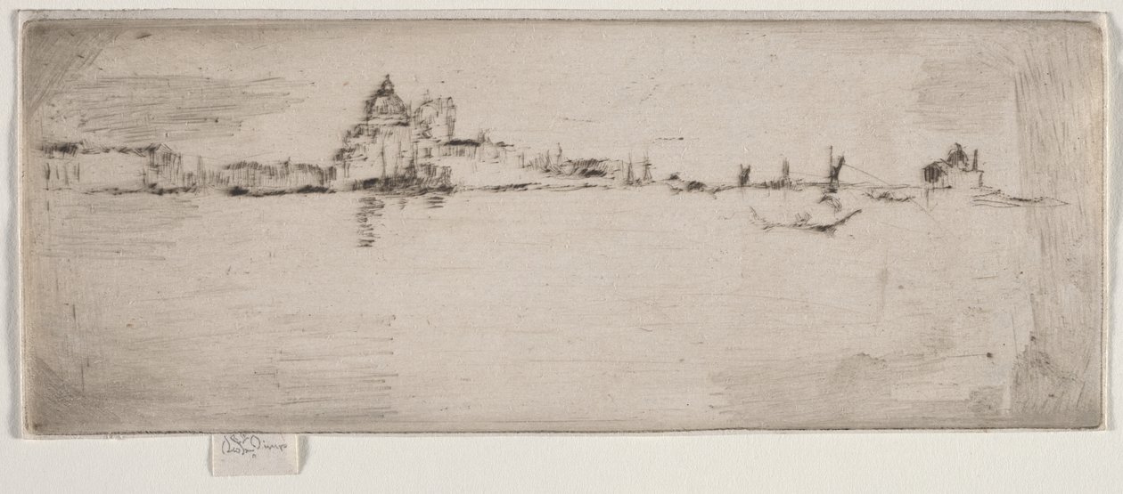 Little Salute door James McNeill Whistler
