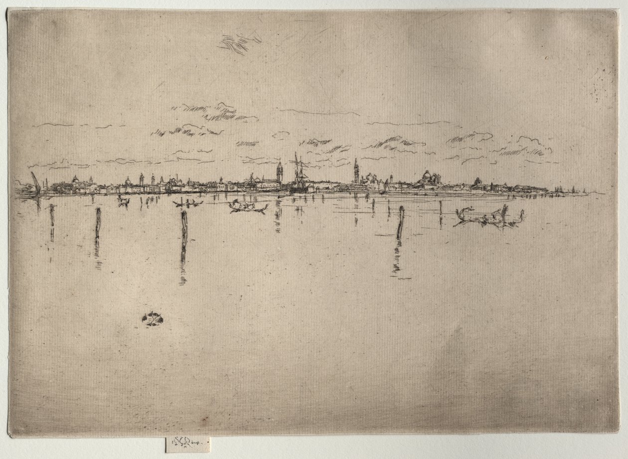 Klein Venetië door James McNeill Whistler