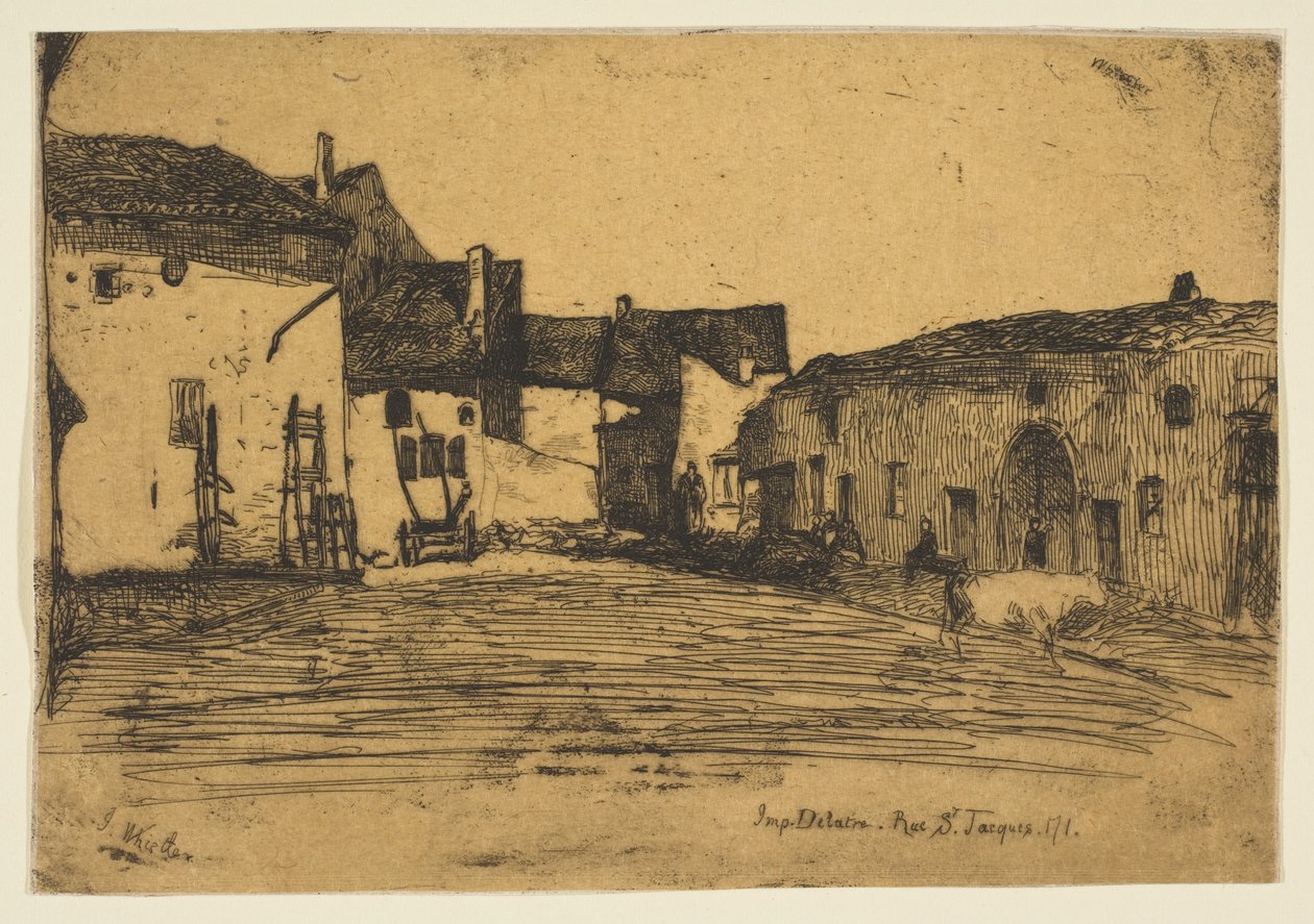 Liverdun door James McNeill Whistler