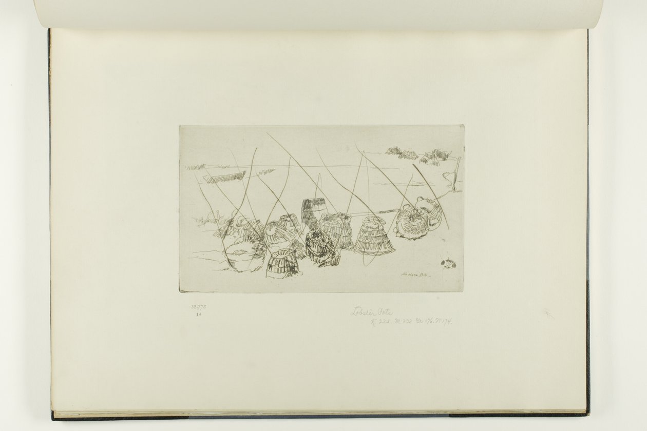 Kreeftenpotten - Selsea Bill door James McNeill Whistler