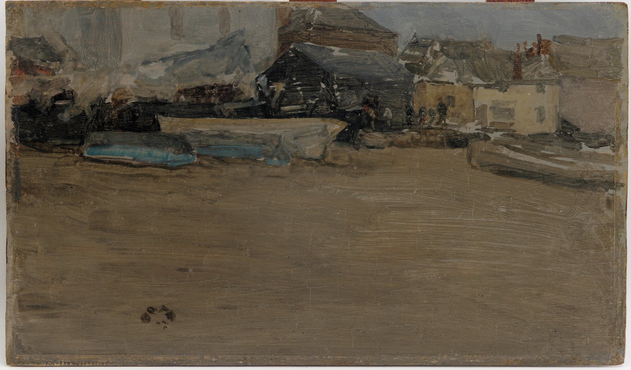 Laag Tij door James Abbott McNeill Whistler