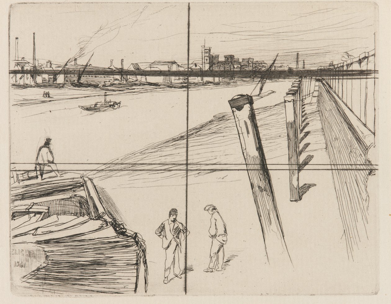 Millbank door James Abbott McNeill Whistler