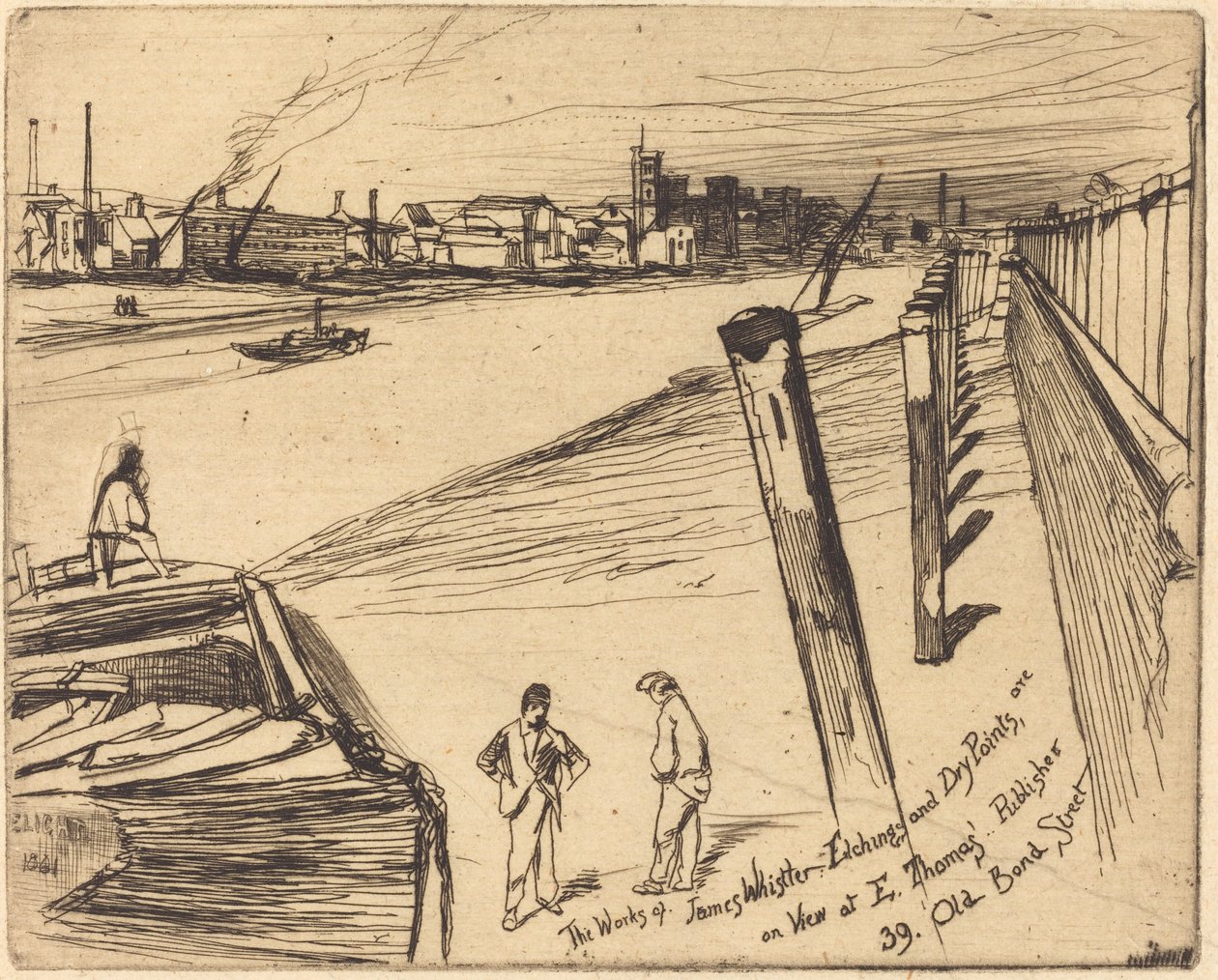 Millbank door James Abbott McNeill Whistler