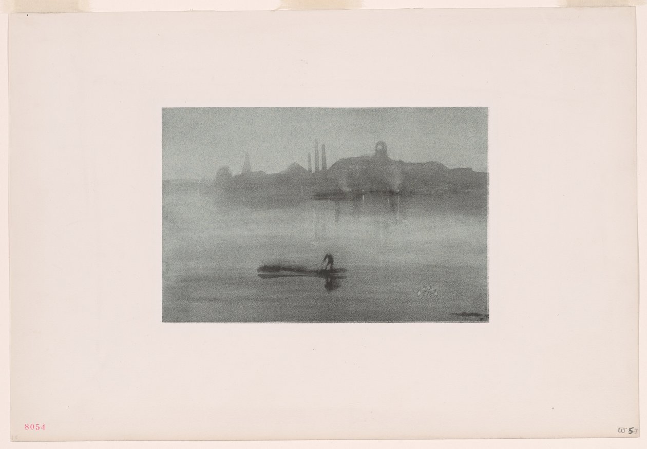 Nocturne door James McNeill Whistler