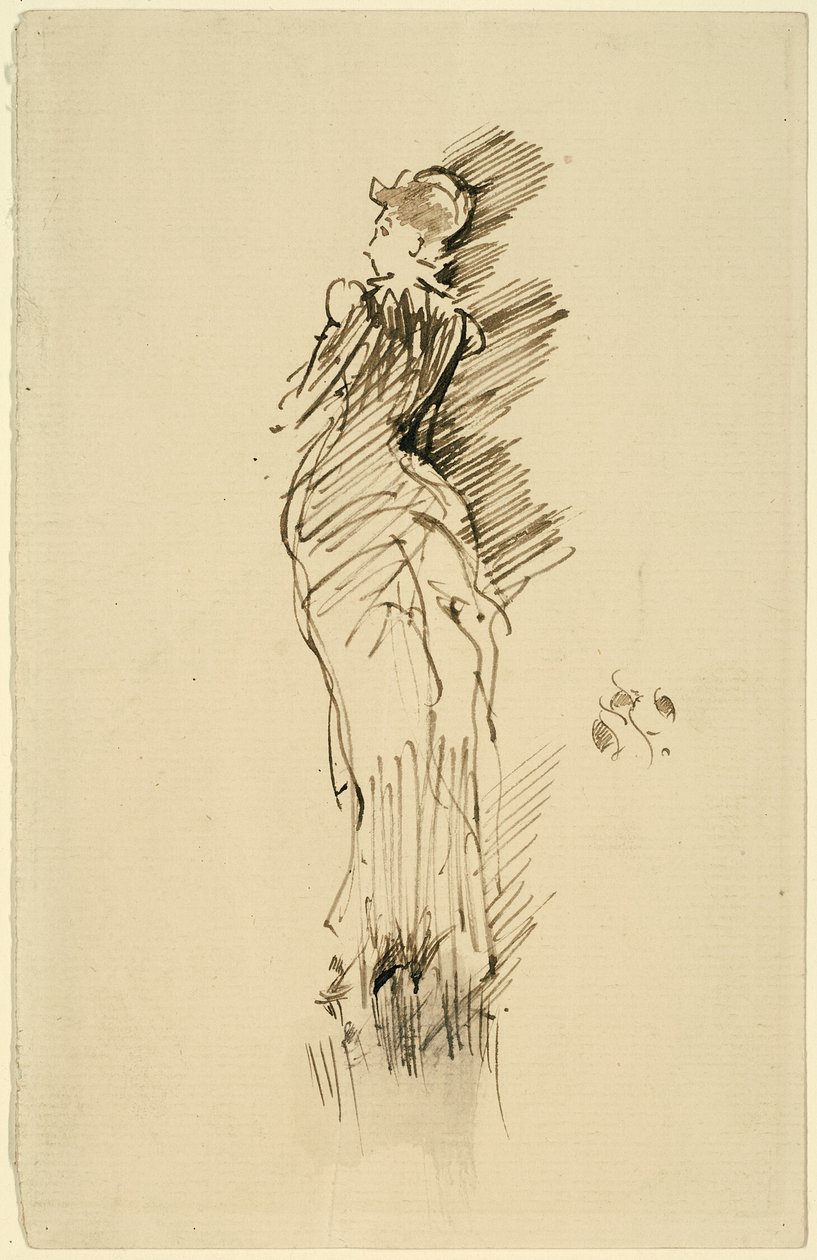Portret van Miss Maud Franklin door James McNeill Whistler