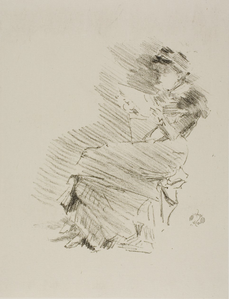 Lezen door James Abbott McNeill Whistler