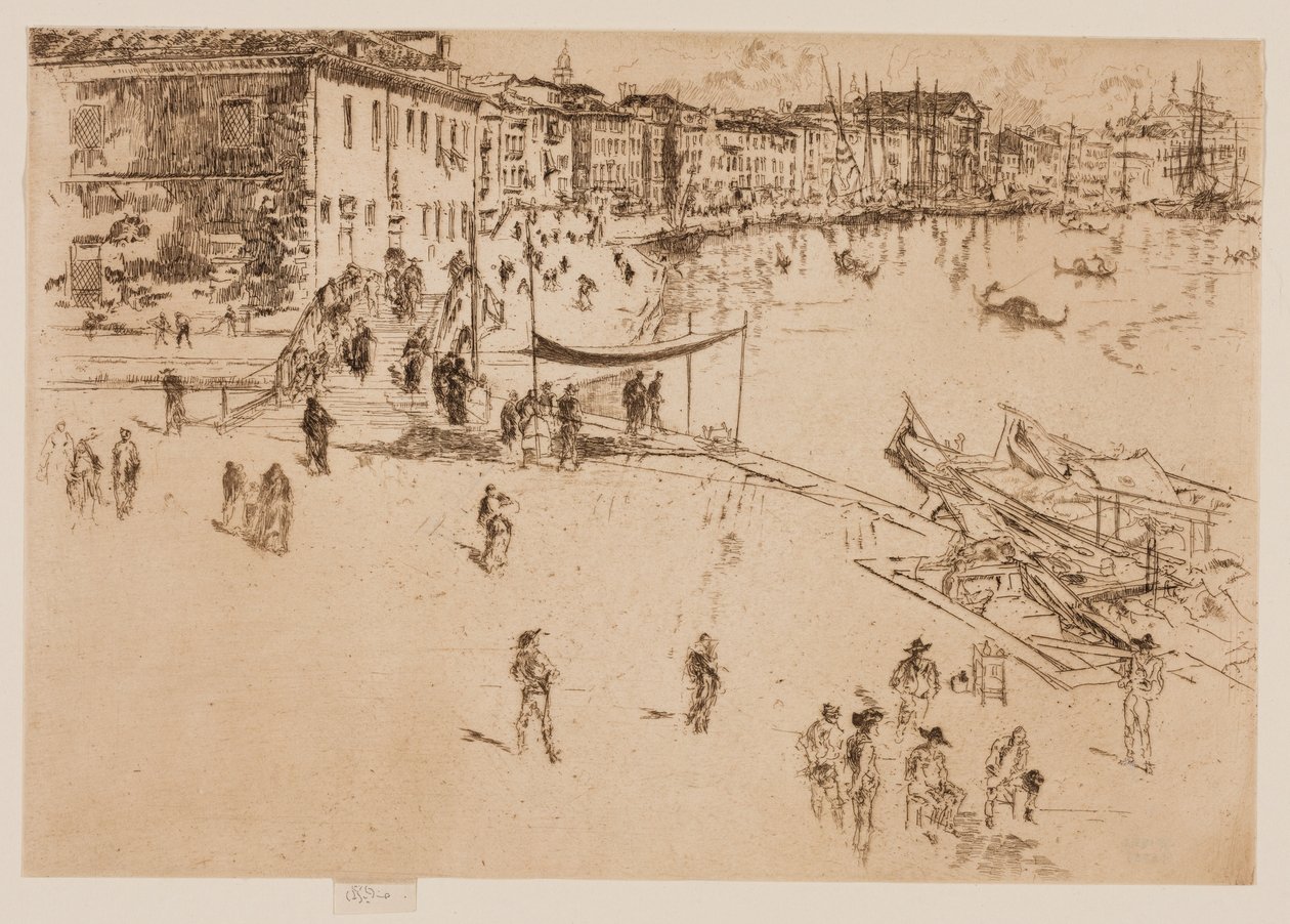 Riva, nr. 2 door James Abbott McNeill Whistler
