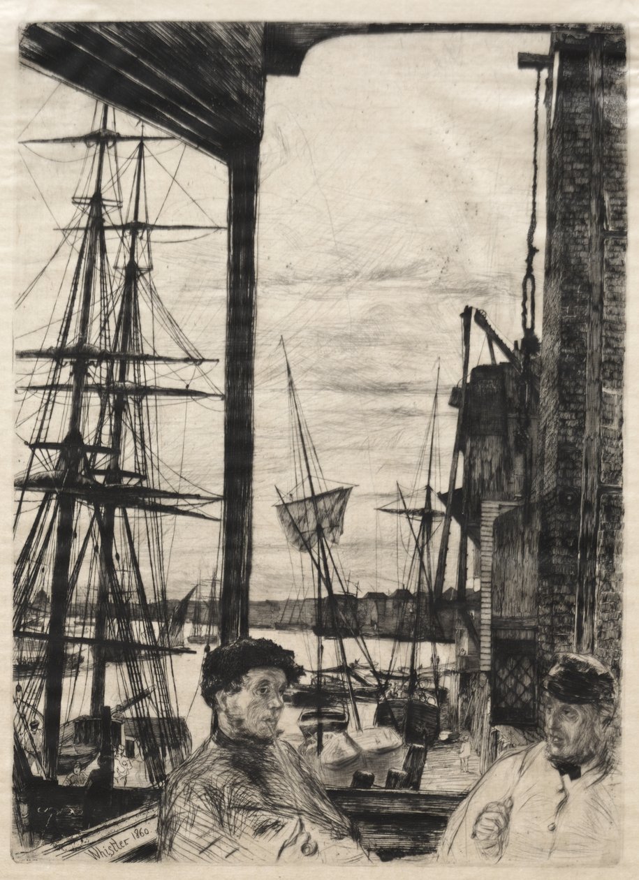 Rotherhithe door James McNeill Whistler